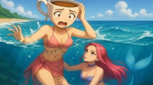 Спасаем Балерину Капучино от русалки Миры.