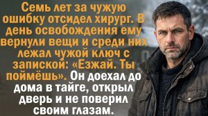 Семь лет за чужую ошибку отсидел хирург. В день освобождения ему вернули вещи — и среди них лежал.