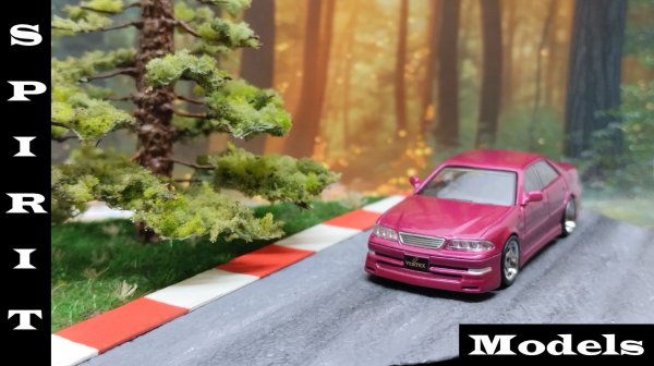 TOYOTA MARK II - TARMAC - Диорама