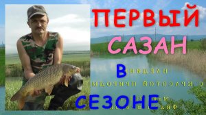 Ловля сазана. Моя рыбалка №2. Май 2012 г.