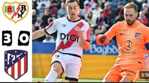 Райо Вальекано — Атлетико. Обзор матча. Испания, тур 24