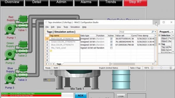 WinCC v8.0 Step By Step 21 - Создание задания на печать в WinCC Explorer