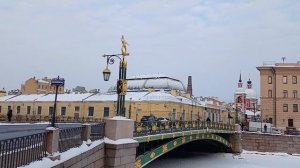 Мост через Фонтанку. (прогулка - экскурсия). Часть 17. Guide Varvara