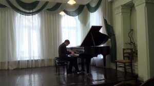 Ф.Лист – Ab Irato (В порыве гнева), исп. Леонов Леонид, 13 лет, 7 кл.