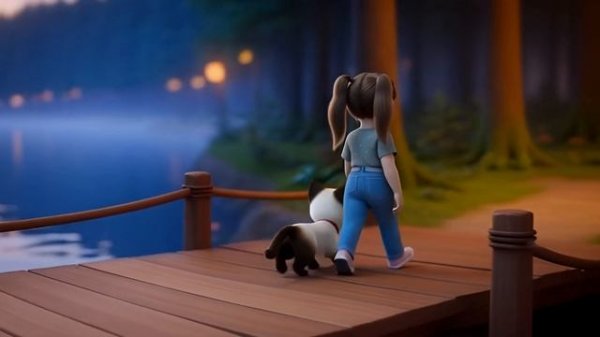 Айлина и котёнок Эмми. Путешествие.