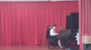 Конкурс Дарите музыку друг другу, ансамбль Панова Дарья и Шлегер Елена Ивановна, ДМШ г.Заречный.