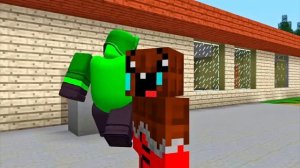 Владус и Лёня играют в майнкрафт прятки скулбой