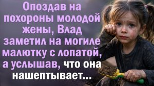 Опоздав на похороны молодой жены, Влад заметил на могиле малютку с лопатой, а услышав, что она...