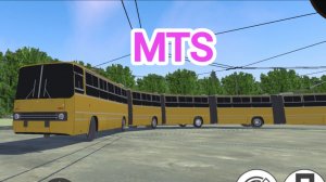 Микро-Троллейбус Симулятор, по маршруту №20 на моделе троллейбуса 295Т, на карте НСK 0.8