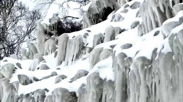 Замёрзший лёд на Молодетском кургане недалеко от Тольятти 1 камера смотреть онлайн