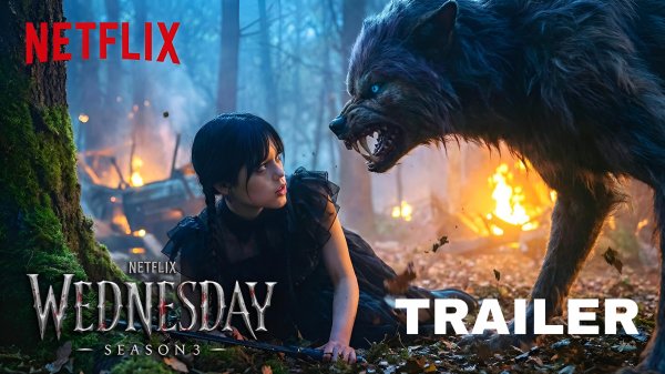 Уэнздей: сезон 3 (Трейлер 2026)