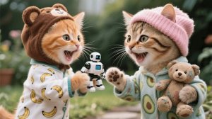 У МИЛОГО КОТЕНКА БЫЛО СЛИШКОМ МНОГО ИГРУШЕК🧸🔫ПОЭТОМУ ОН ПОДЕЛИЛСЯ ИМИ С ДРУЗЬЯМИ 🐱 РЕАКЦИЯ