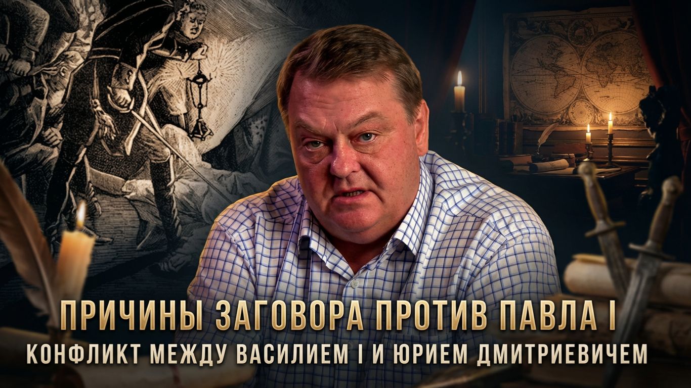 Евгений Спицын | Причины заговора против Павла I. Конфликт между Василием I и Юрием Дмитриевичем смотреть онлайн