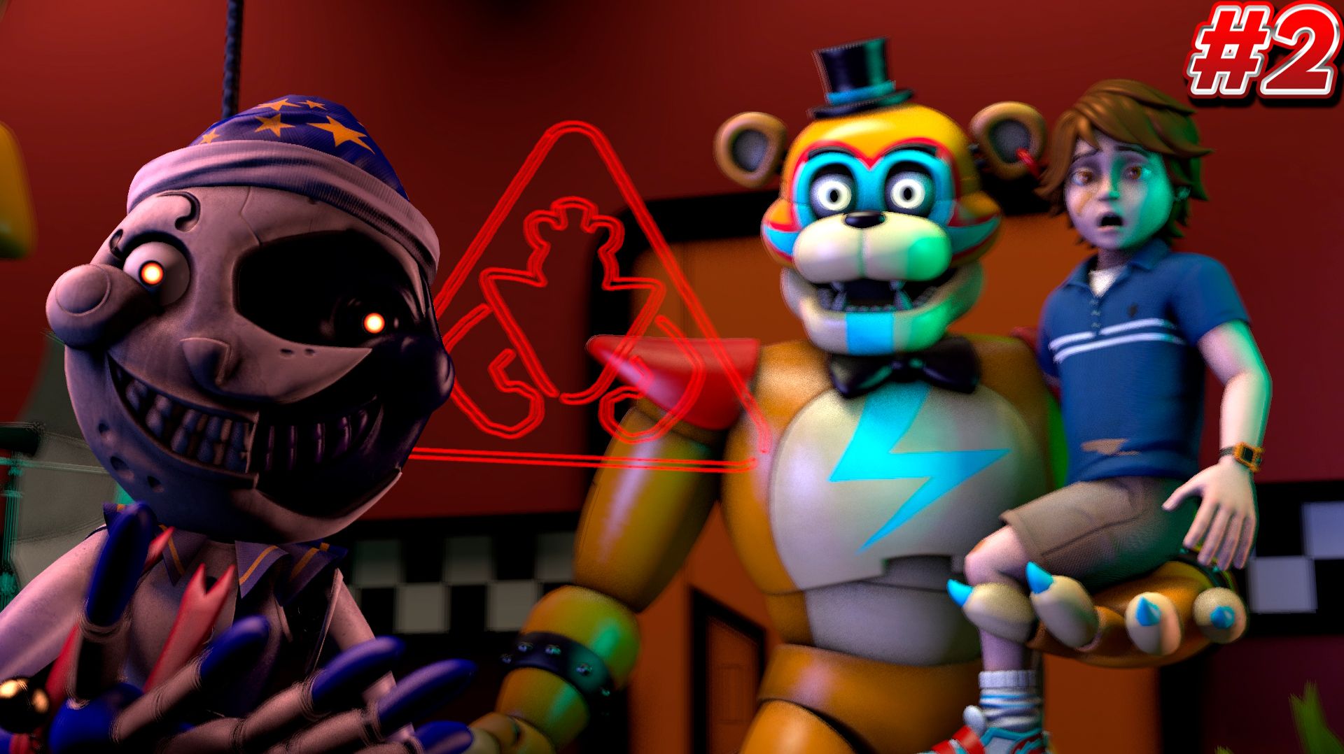 [FNAF SB] НЕ СТОИТ ВЫКЛЮЧАТЬ СВЕТ во FNAF Security Breach #2 смотреть онлайн