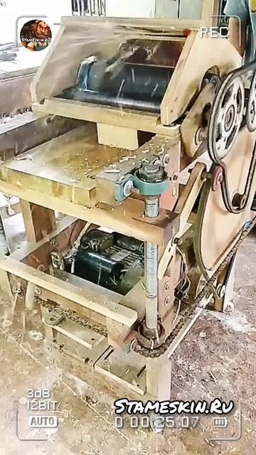 Самодельный рейсмусовый станок смотреть онлайн