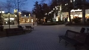 Кисловодск. Вечерняя Колоннада в парк. 1.02.2026 год.