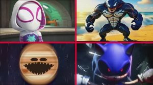 ПАУЧОК И ДРУЗЬЯ ПРОТИВ ЛУНЫ: ГОНКА С СОНИКОМ! МУЛЬТИКИ: суперспособности vs волшебная Луна!