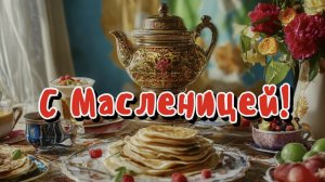 Прикольное Поздравление С Масленицей Вкусных Блинчиков и всегда отличного настроения