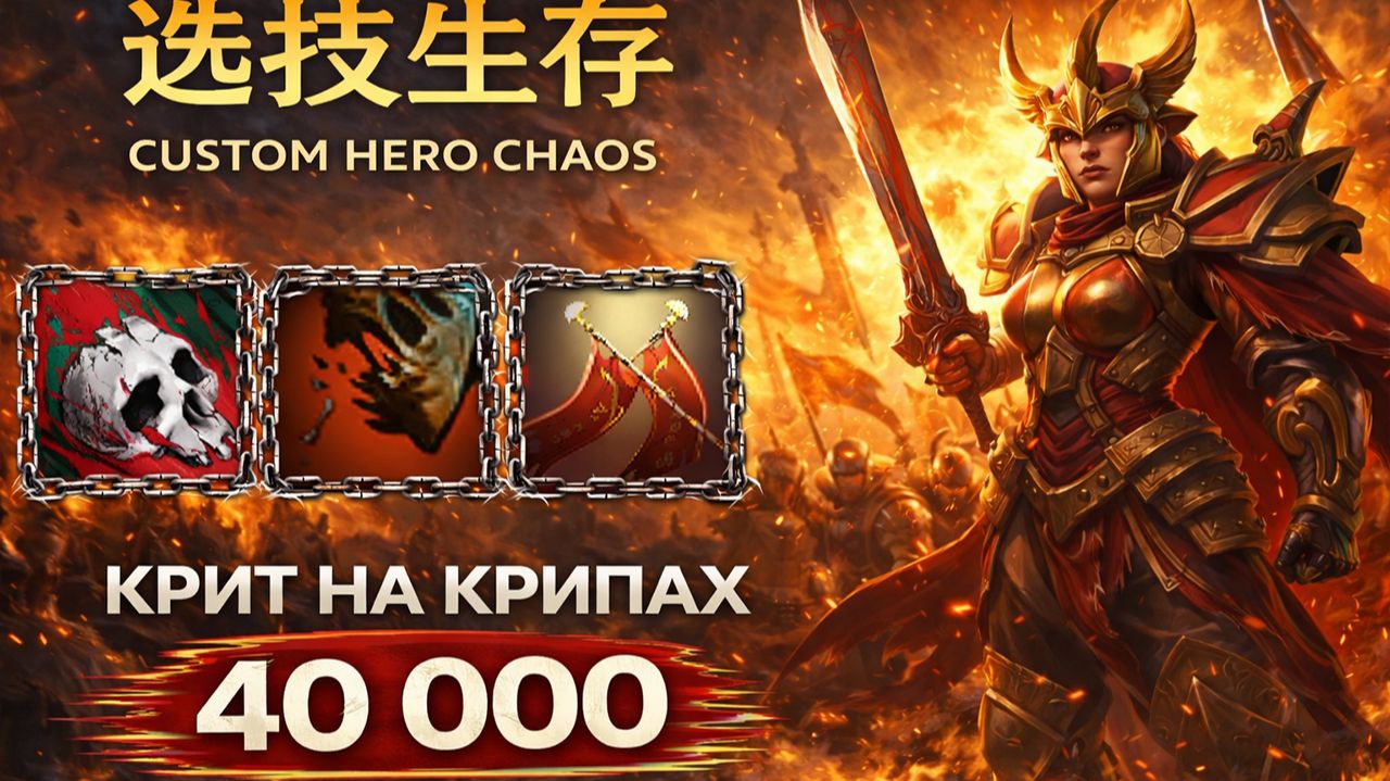 Штефан на Легионке через физику в CUSTOM HERO CHAOS DOTA 2 смотреть онлайн