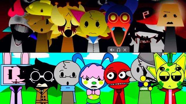 Sprunki X Regretevator. смотреть онлайн