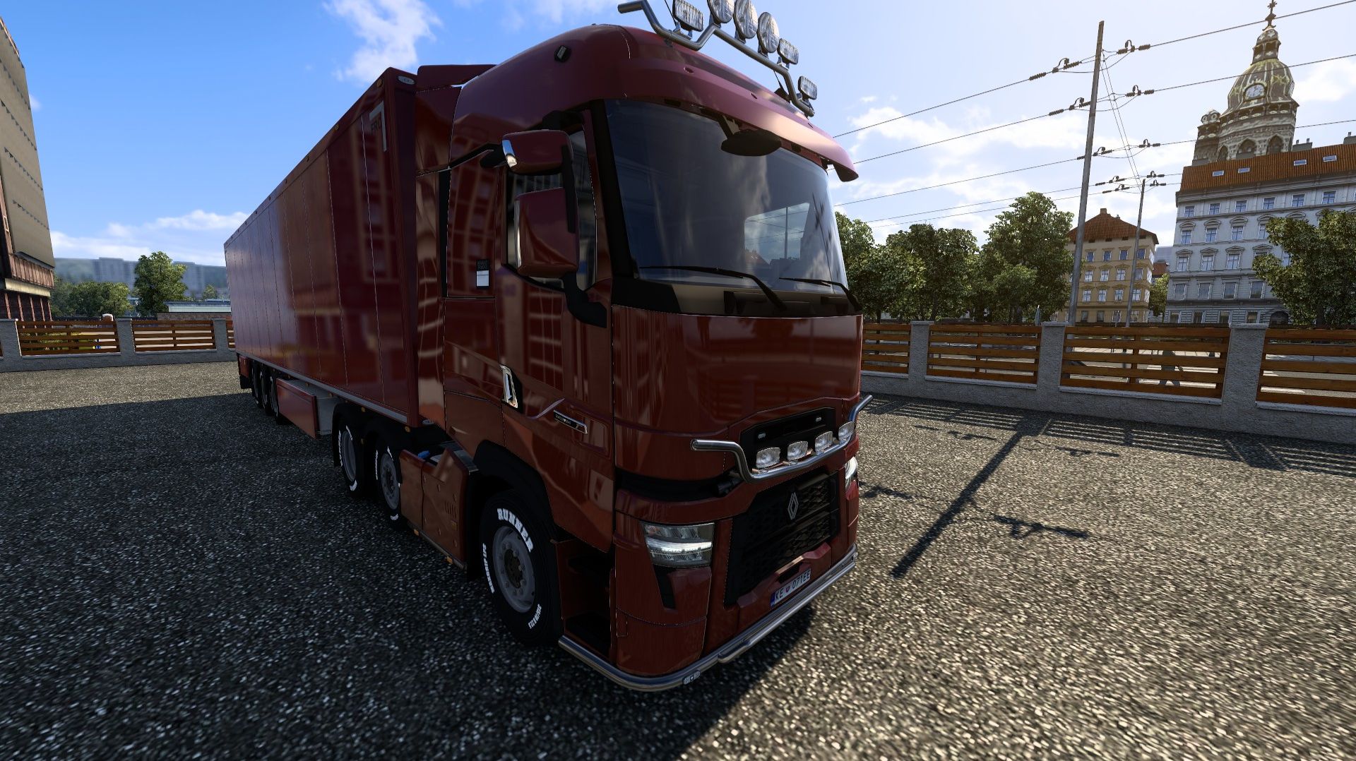 Евро Трак Симулятор 2 | Euro Truck Simulator 2 Рено везу груз 18 тон