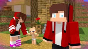 У Джей Джей есть семья?! Майнкрафт Мультик