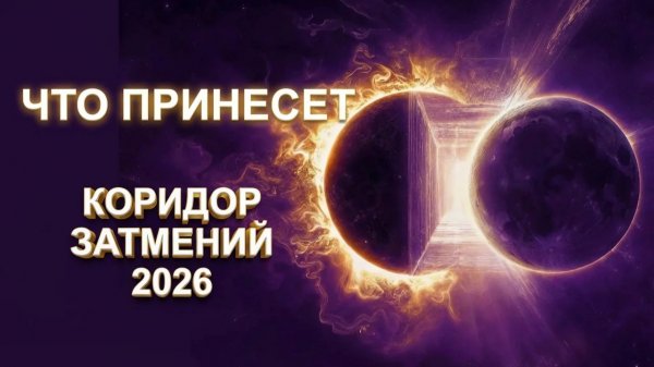 КОРИДОР ЗАТМЕНИЙ с 17 февраля. Энергии ПЕРЕЗАГРУЗКИ в 2026 - Время остановиться