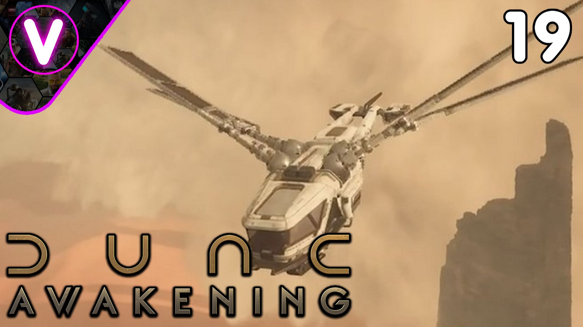 СОБРАЛ ПЕРВЫЙ ОРНИТОПТЕР ➤ Dune Awakening ➤ Часть: 19