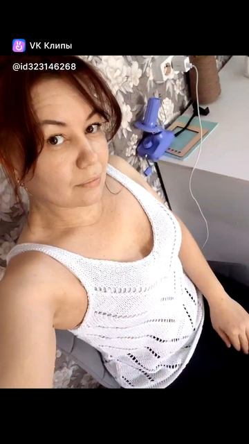 майка Хлопок.100 %
машинное вязание лк150