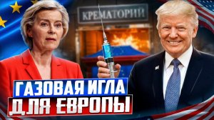 Европа в шоке! Газовая игла США оказалась ХУЖЕ РОССИЙСКОЙ