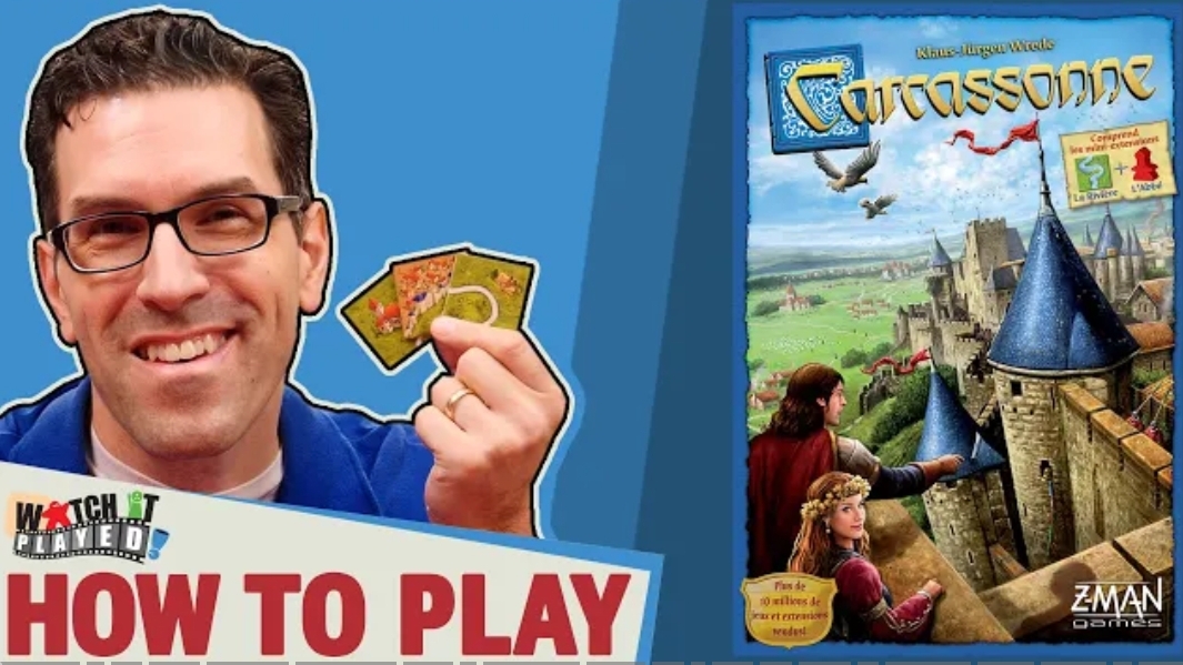 Каркассон. Правила настольной игры. Watch it played (Яндекс перевод)