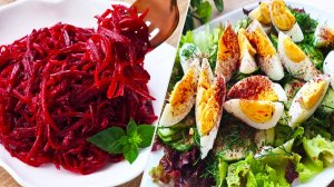 Легкие и Вкусные Салаты для Похудения 🔥 Топ-2 Рецепта для Здорового Образа Жизни на Каждый День!