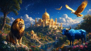 Космическая музыка и сказочная песня -"Город золотой"