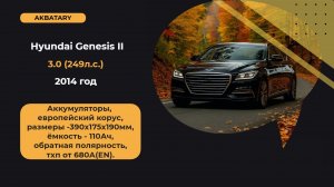 Аккумулятор на Hyundai Genesis 2014 года | Замена АКБ на Генезис - этапы | Нужно ли прописать АКБ