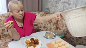 Жизнь на пенсии 🙋// МАКИЯЖ 😃 // ОЛАДЬИ, СЫРНИКИ , ХОЛОДЕЦ 😋//