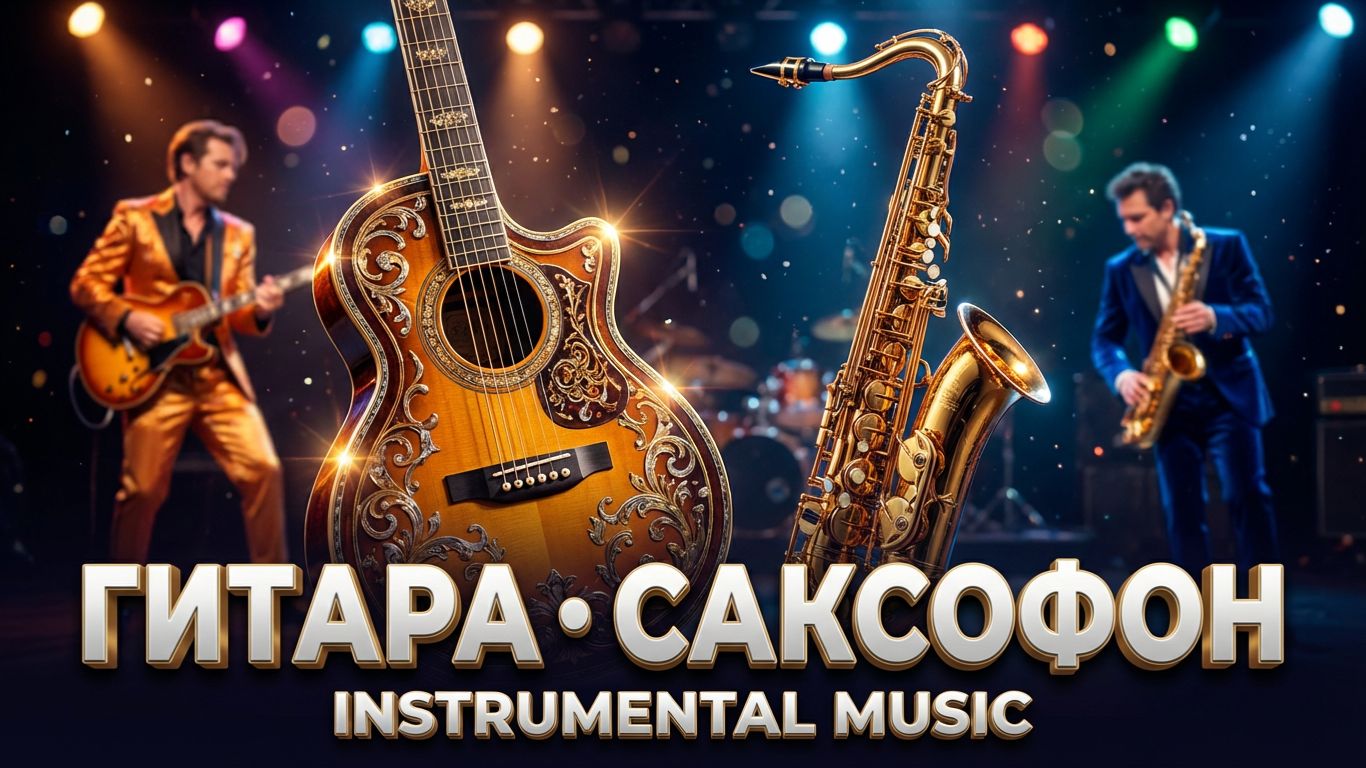 Музыка для души | Саксофон и гитара — тёплый вечерний вайб
