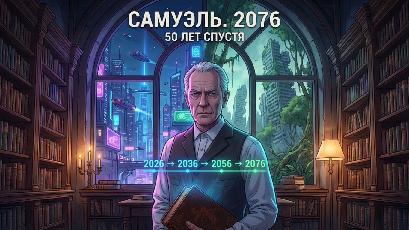САМУЭЛЬ: ЧТО БУДЕТ ЧЕРЕЗ 50 ЛЕТ. Город 2076. ⏳🌆 смотреть онлайн