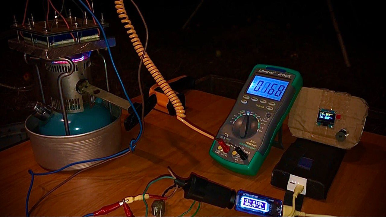 [Natalex] Термогенератор 10 ватт. Часть №6. Заряжаем повербанк Xiaomi 20000мА… смотреть онлайн