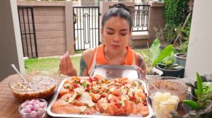 Mukbang ASMR|Подписывайтесь на канал🍣✨ 💜✨