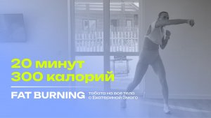 Сжигаем до 350 Ккал за 20 Минут — FULLBODY Табата Тренировка для Похудения Дома