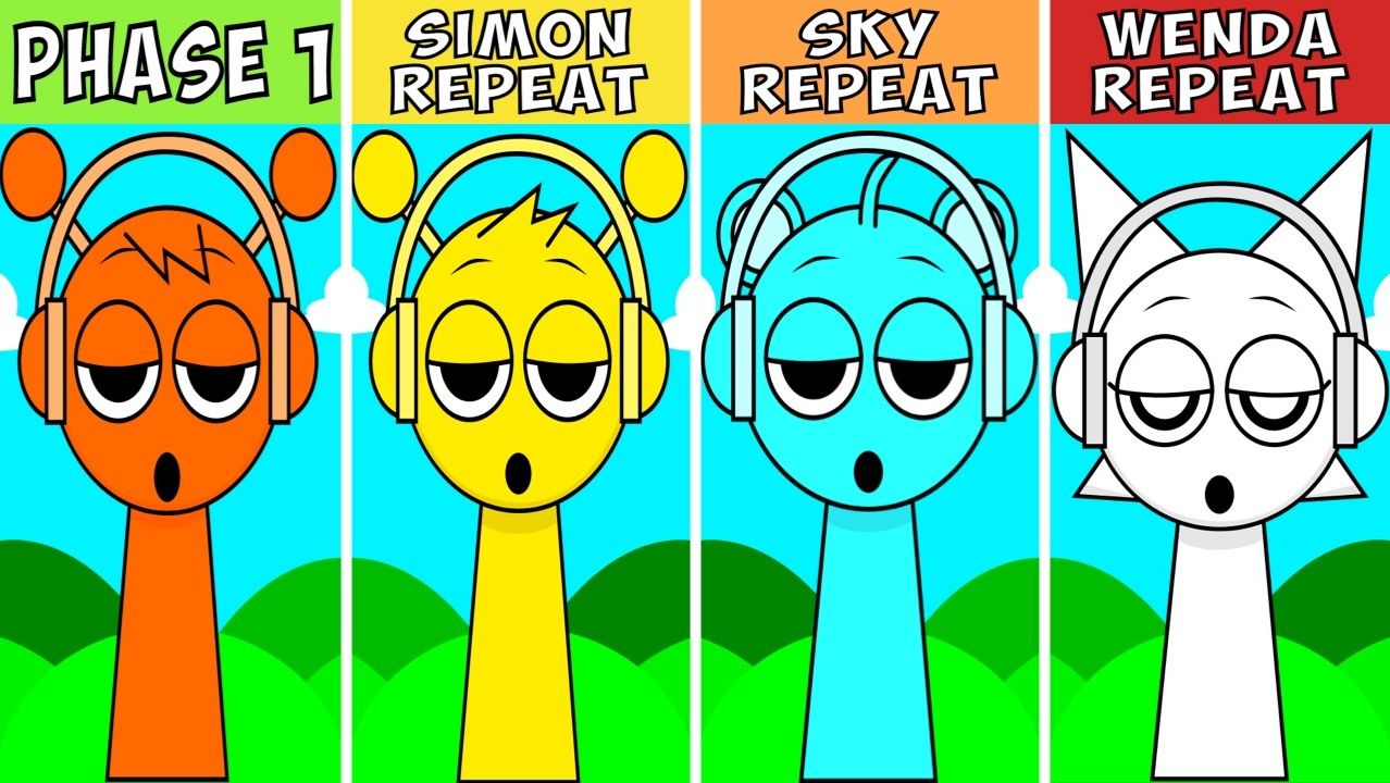 INCREDIBOX SPRUNKI: ФАЗА 1 НО 🔁 ВСЕ ПОВТОРЯЮТ! ♾️🌀 смотреть онлайн