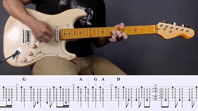 Red Hot Chili Peppers - The Zephyr Song Cover (Табулатура) Guitar Tutorial TABS смотреть онлайн