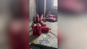 Опубликованы кадры с места пожара в хостеле на севере Москвы