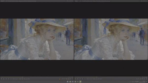 HDR vs SDR Visual Poems Renoir Stepping into the World of Gathering Flowers 4K