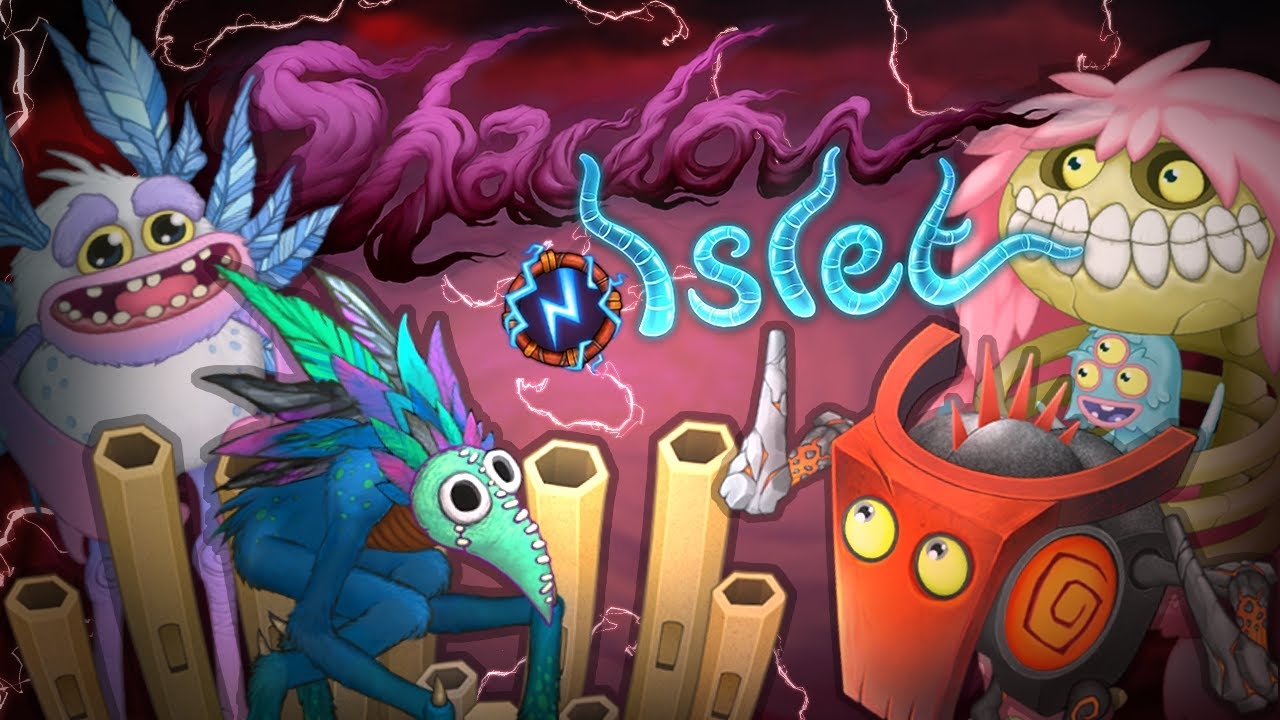 Заряженный Островок Тени - Вся Песня (My Singing Monsters, Мои Поющие Монстры, Msm, Мсм) смотреть онлайн