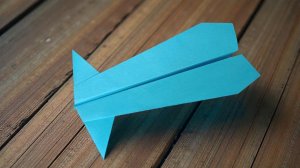 Сделать самолетик из бумаги