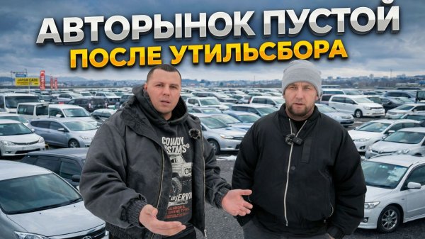 Что происходит с авторынком Владивостока в 2026 году? | утилизационный сбор | авторынок Подгороденка