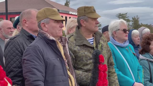 В Крымском районе почтили память воинов-интернационалистов