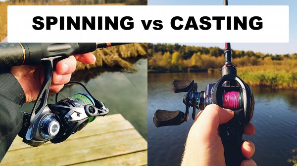 СПИННИНГ или КАСТИНГ. Особенности снастей. Что лучше и для какой рыбалки