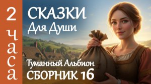 ✨Большой сборник сказок на ночь 📜 Британские истории для сна взрослых🕯️Крепкий сон под шум дождя